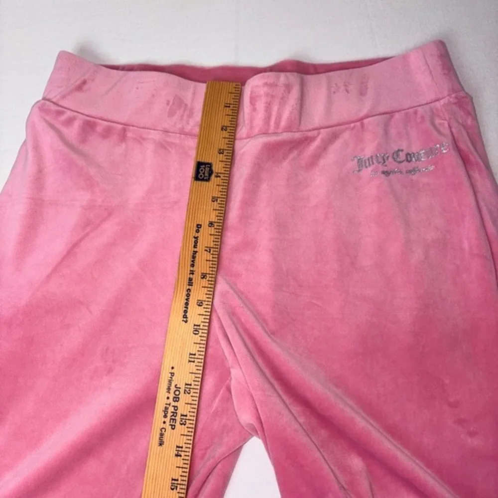 Juicy Couture Pink Velour Track Jacket & Jogger Set